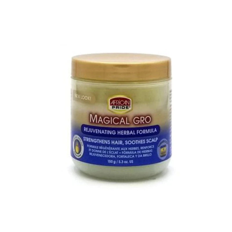 African Pride Shea Miracle Magical Gro Rejuvenating Front Afro Hair Haircare