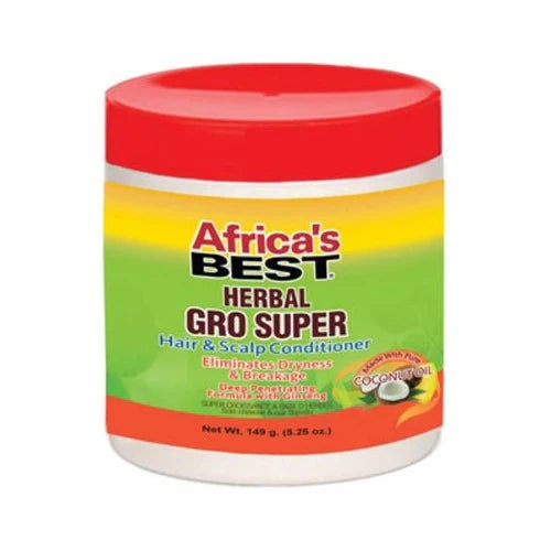 Africa's Best Herbal Gro Super 149g Front Afro Hair Haircare