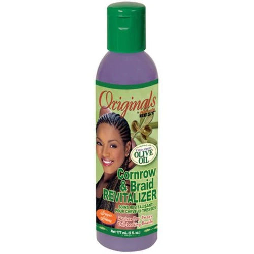 Africa's Best Organics Cornrow & Braid Revitalizer 177ml Front Afro Hair Haircare