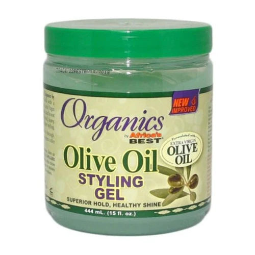 Africa's Best Organics Olive Oil Styling Gel  Front Afro Hair Haircare