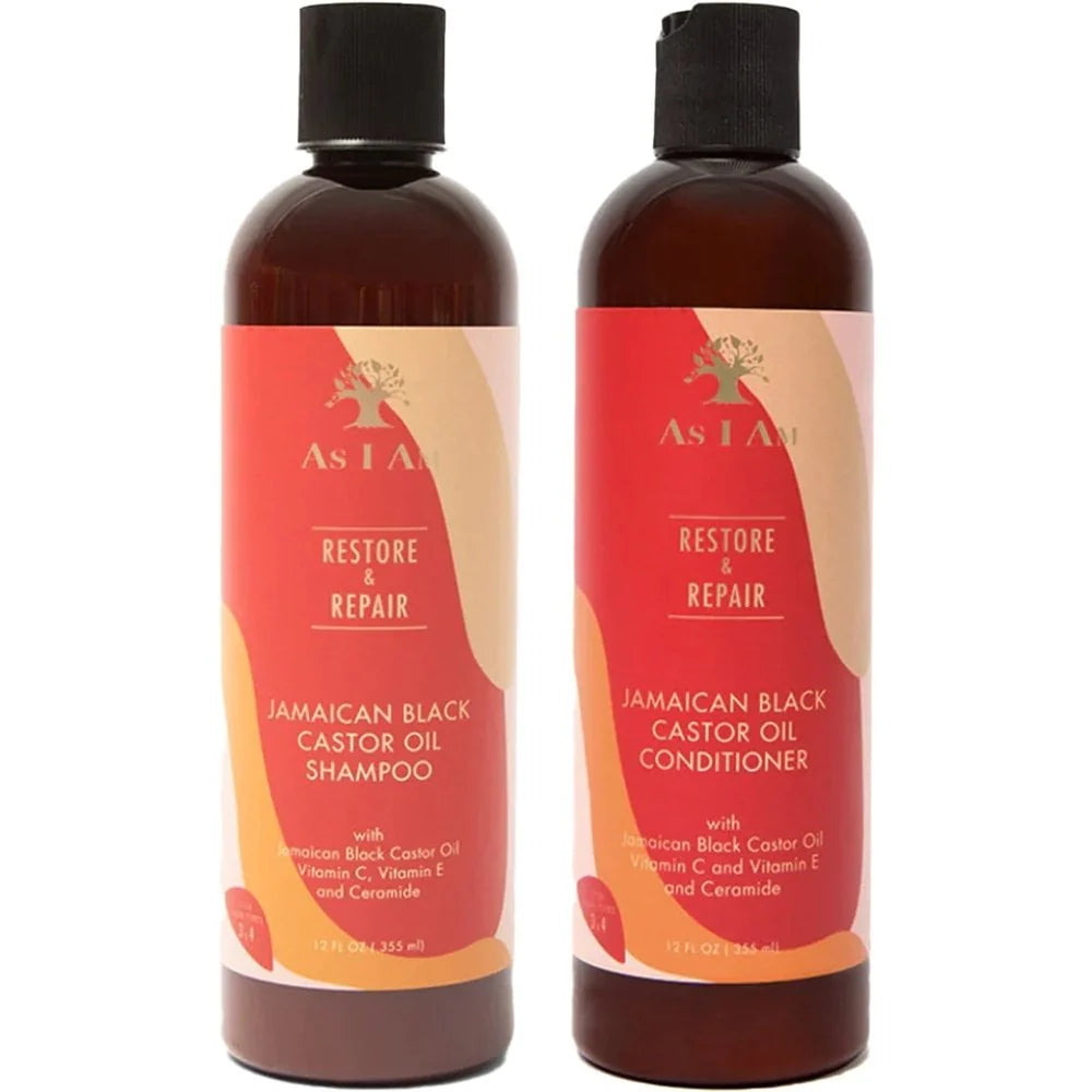 As I Am JBCO Shampoo & Conditioner Bundle