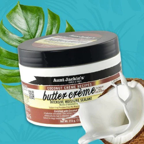 Aunt Jackie’s Butter Crème – Intensive Moisture Sealant Front Afro Hair Haircare