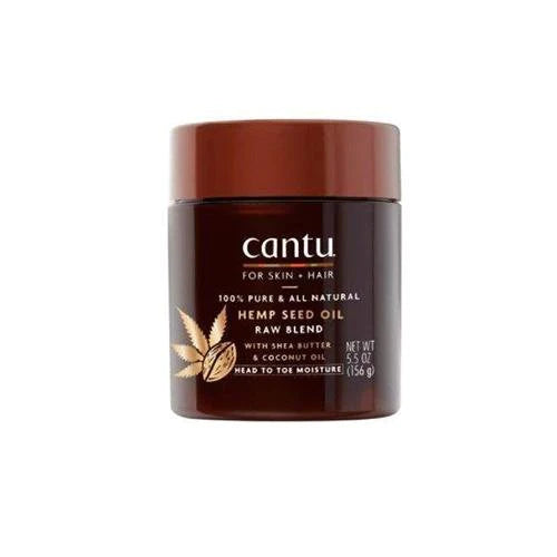 Cantu Skin Therapy Softening Raw Blend with Hemp Seed Oil Front Afro Hair Haircare