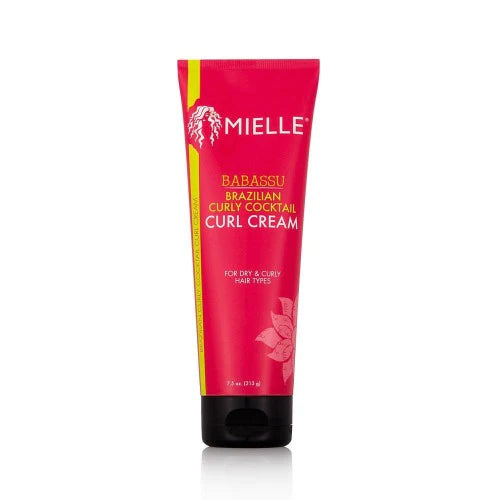 Mielle Brazilian Curly Cocktail Curl Cream Front Afro Hair Haircare