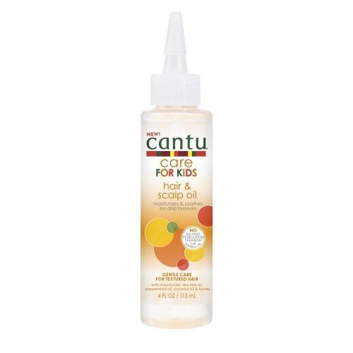 Cantu Care for Kids Hair & Scalp Oil Front Afro Hair Haircare