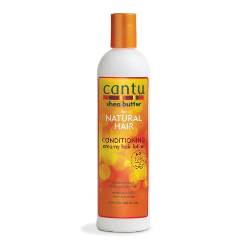 Cantu Shea Butter Natural Hair Conditioning Creamy Hair Lotion Front Afro Hair Haircare