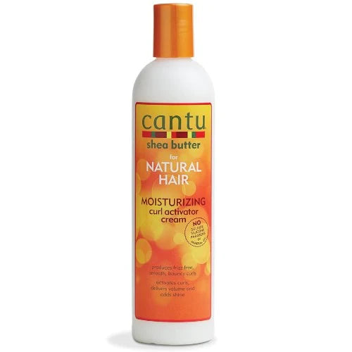 Cantu Shea Butter Natural Hair Moisturizing Curl Activator Cream Front Afro Hair Haircare 