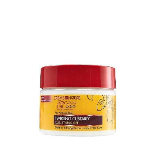 Creme of Nature Argan Oil Twirling Custard 326g