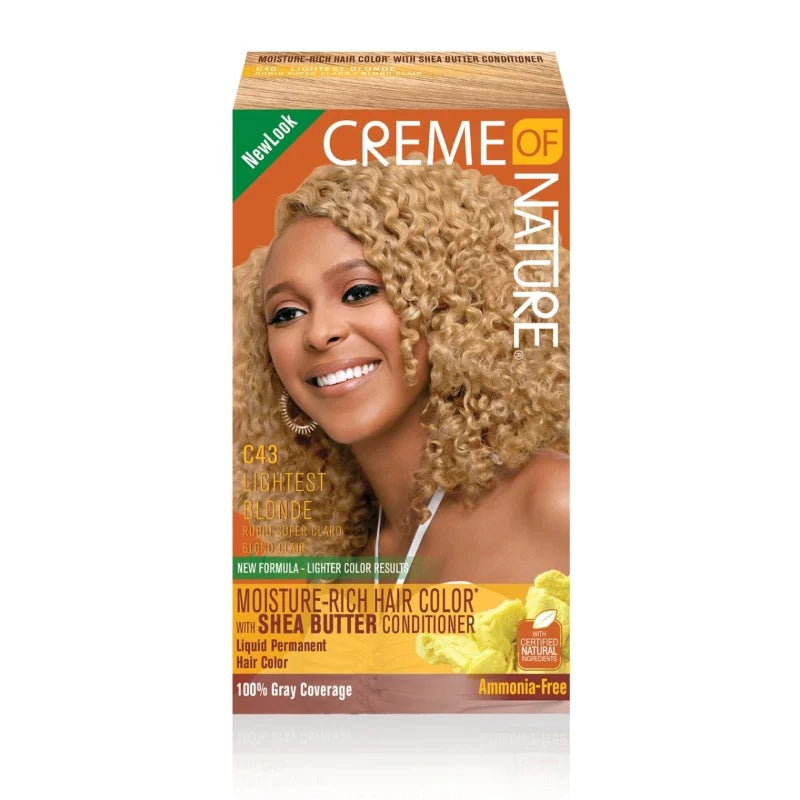 Creme of Nature Hair Dye l Color C43 Lightest Blonde