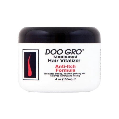 DOO GRO Medicated Hair Vitalizer Anti-Itch Fomula Front Afro Hair Haircare