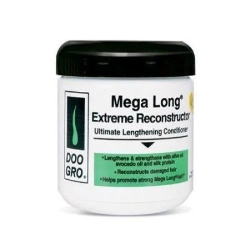 Doo Gro Mega Long Extreme Reconstructor Conditioner Jar Front Afro Hair Haircare