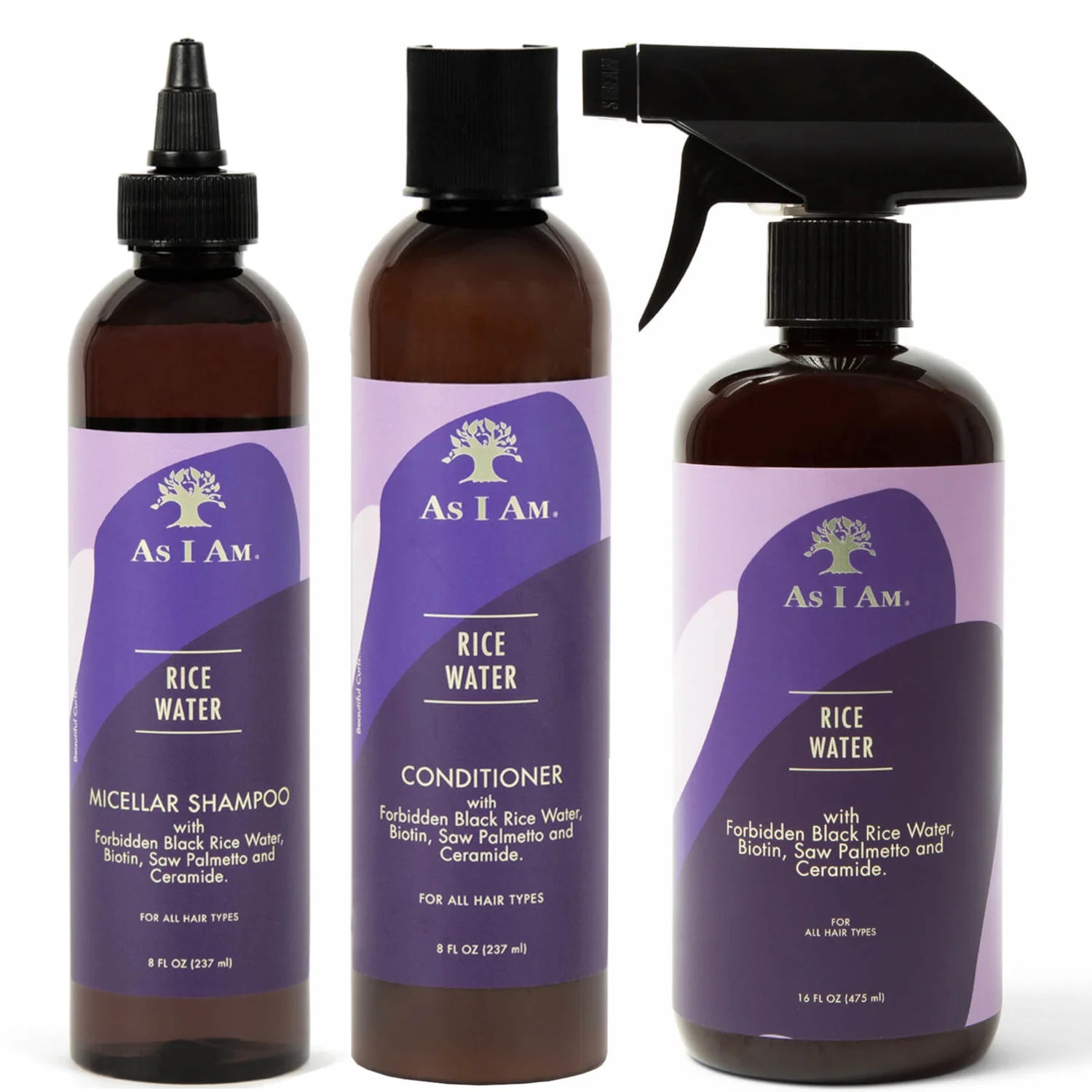 As I Am Rice Water 3 Piece Bundle