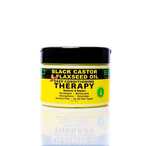 Eco Styler black castor & flaxseed oil deep conditioning therapy Front Afro Hair Haircare