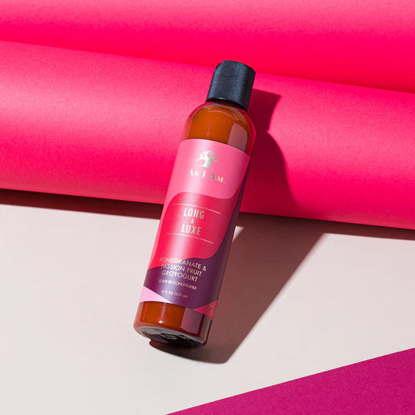 As I AM Long and Luxe GroYogurt Leave-In Conditioner, 8 Ounce