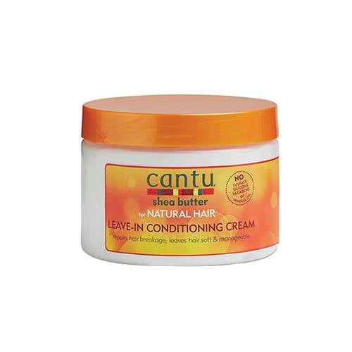 Cantu Shea Butter Natural Hair Leave-In Conditioning Cream Front Afro Hair Haircare