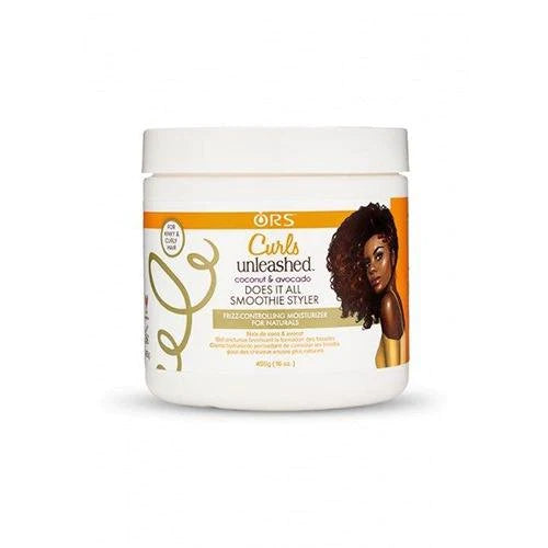 Curls Unleashed Coconut and Avocado Does It All Smoothie Styler Front Afro Hair Haircare