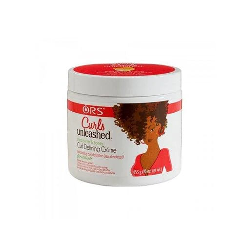 ORS Unleashed Shea Butter & Honey Curl Coil Rich Crème Front Afro Hair Haircare