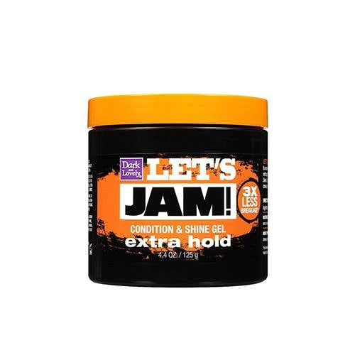 Dark and Lovely Let's Jam! Shining & Conditioning Gel Extra Hold Front Afro Hair Haircare