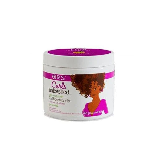 ORS Curls Unleashed Aloe Vera & Honey Curl Boosting Jelly Front Afro Hair Haircare