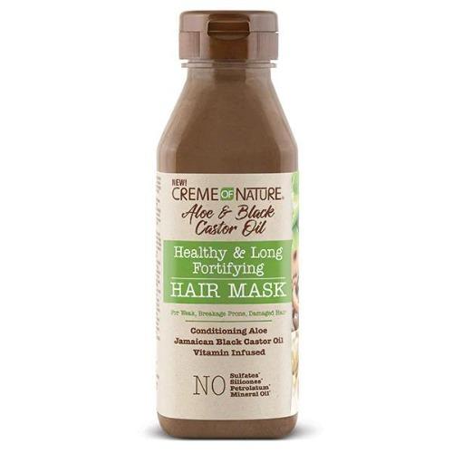 Crème of Nature Aloe & Black Castor Oil Fortifying Hair Mask 12oz