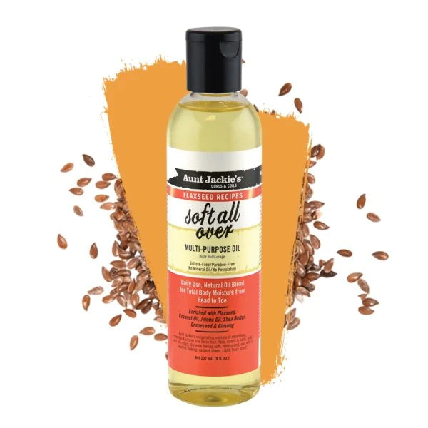 Aunt Jackie’s Soft All Over Multi Use Oil Front Afro Hair Haircare