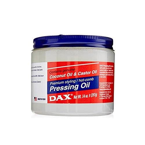 Dax Pressing Oil Front Afro Hair Haircare