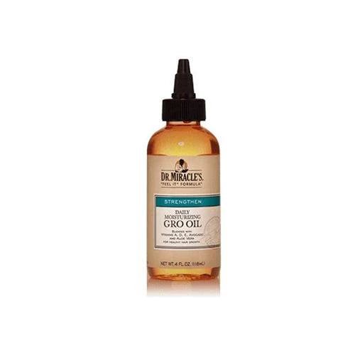 Dr Miracle's Daily Moisturizing Gro Oil Front Afro Hair Haircare