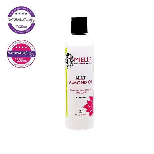 Mielle Organics Mint Almond Oil Front Afro Hair Haircare