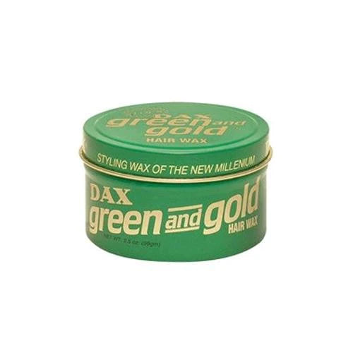 Dax Green And Gold Hair Wax Front Afro Hair Haircare