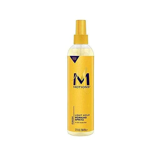 Motions Light Hold Working Spritz Spray Front Afro Hair Haircare