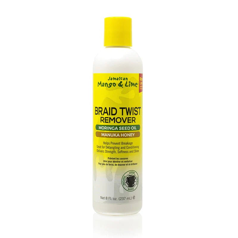 Jamaican Mango & Lime Braid Twist Remover Front Afro Hair Haircare