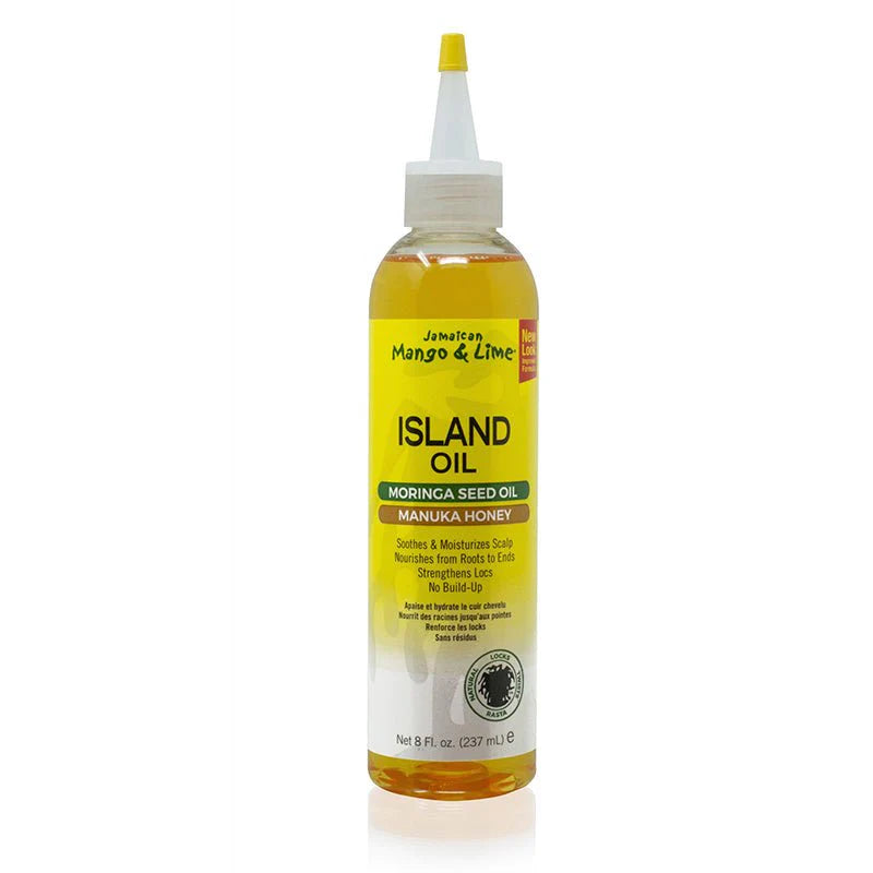 Jamaican Mango & Lime Island Oil Front Afro Hair Haircare