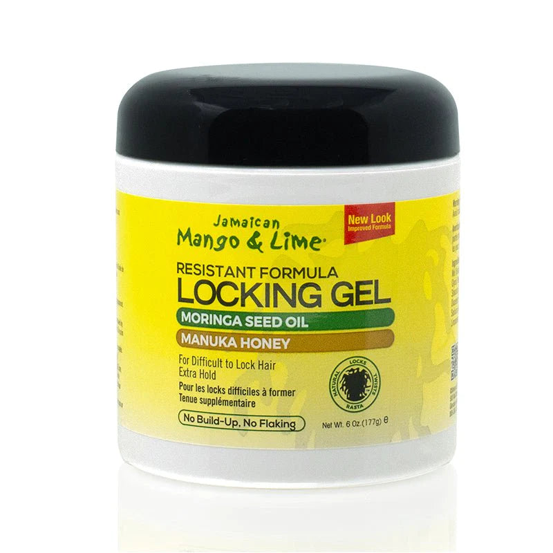 Jamaican Mango & Lime Nourishing Resistant Formula Locking Hair Styling Gel Front Afro Hair Haircare