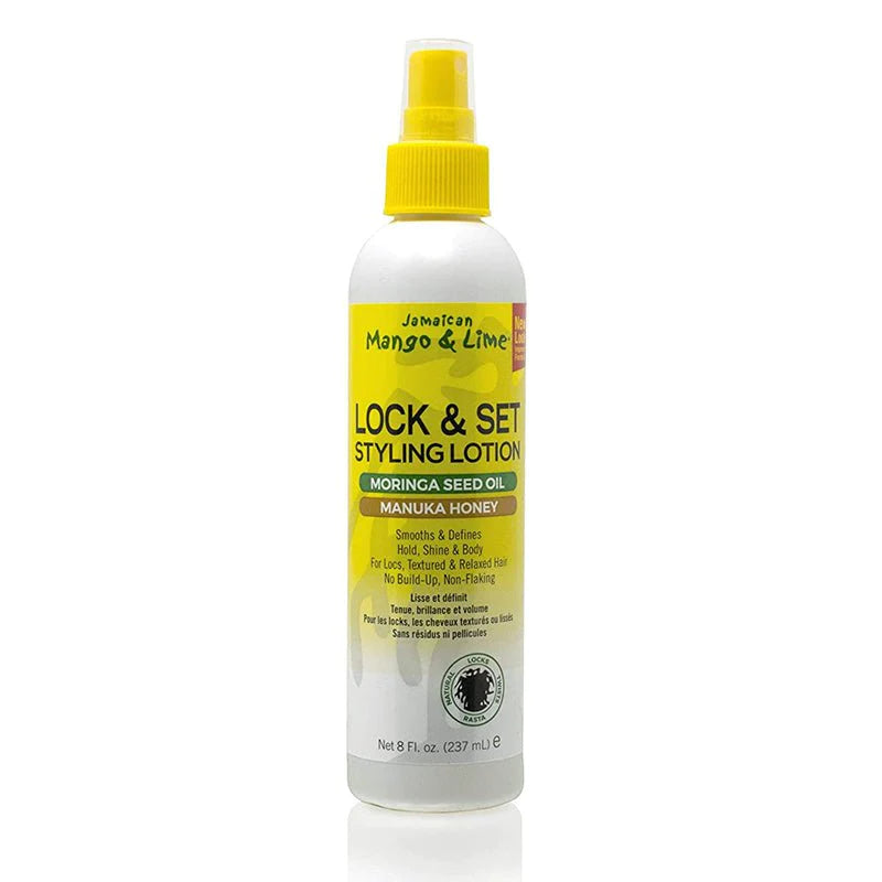 Jamaican Mango & Lime"Lock & Set Styling Lotion Front Afro Hair Haircare