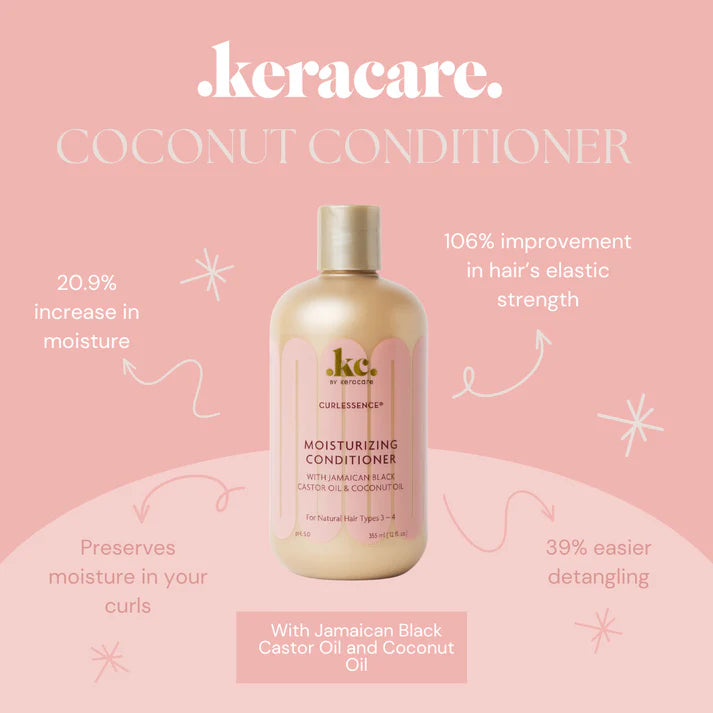 KeraCare CURLESSENCE Moist Conditioner 12oz