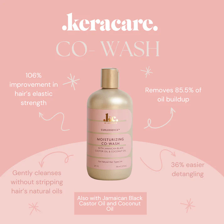 KeraCare CURLESSENCE Moisturizing Co-Wash 12oz