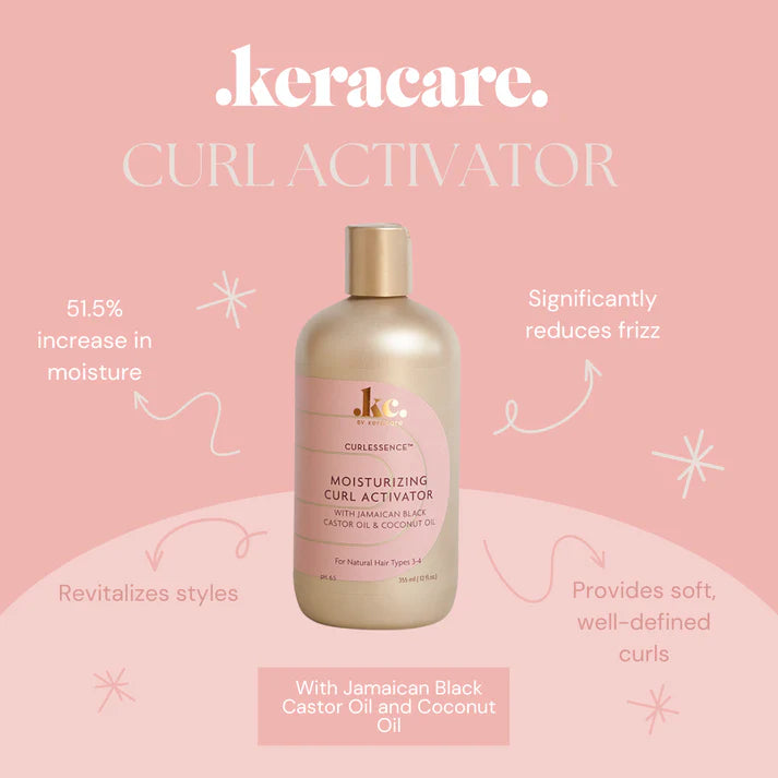KeraCare CURLESSENCE Moist Curl Activator 12oz