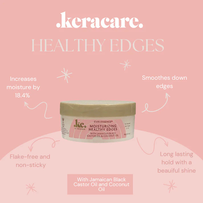 KeraCare CURLESSENCE Moist Healthy Edges 2.3oz