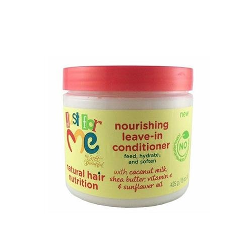 Just For Me Natural Hair Nutrition Nourishing Leave In Conditioner Front Afro Hair Haircare