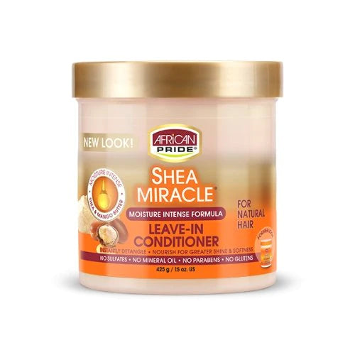 African Pride Shea Miracle Leave-in Conditioner Front Afro Hair Haircare