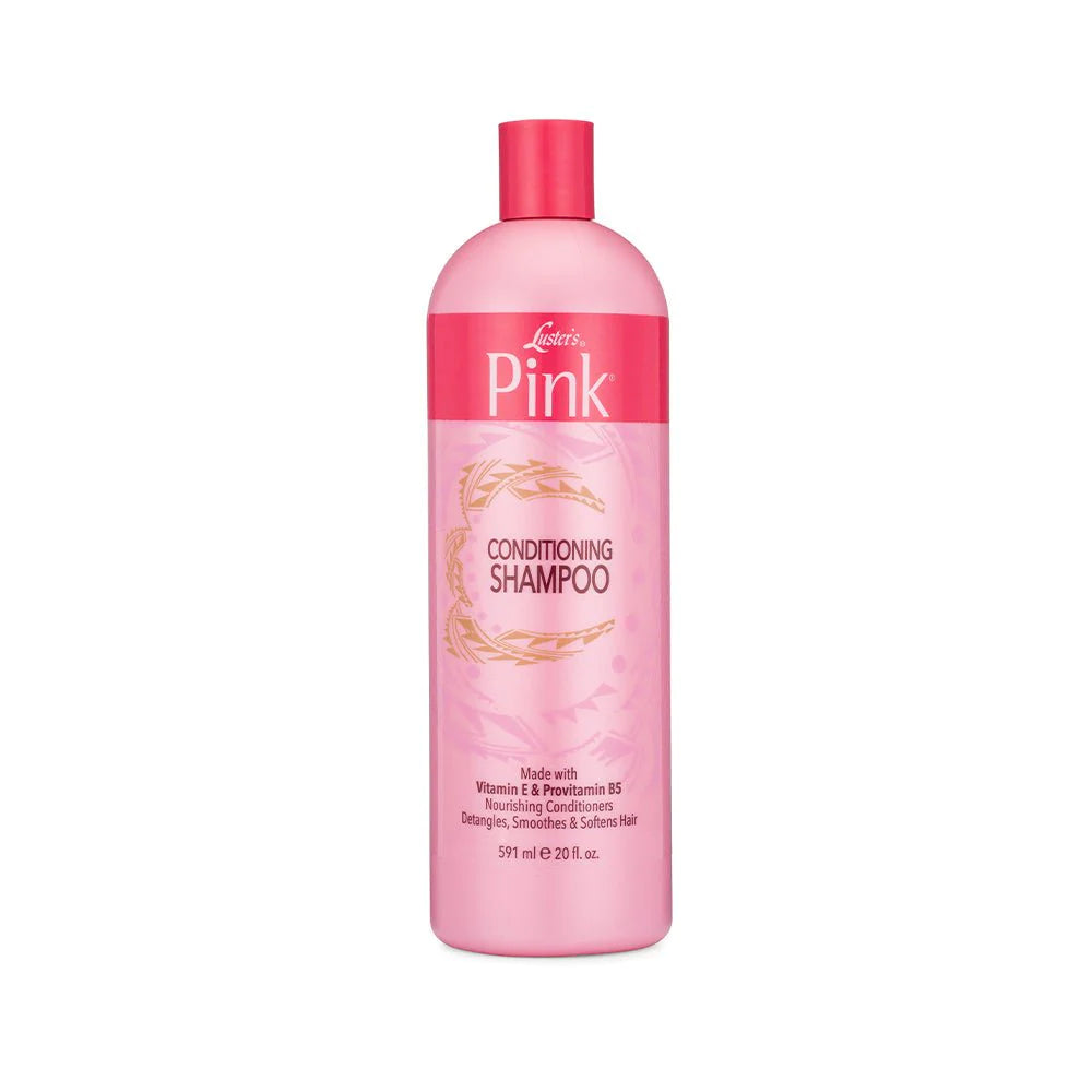 Lusters Pink Conditioning Hair Shampoo Front Afro Hair Haircare