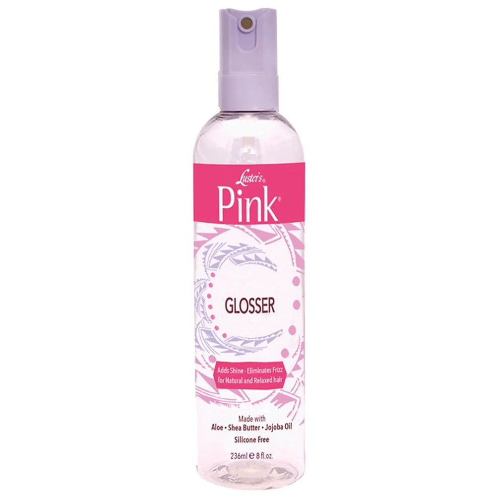 Lusters Pink Glosser Front Afro Hair Haircare