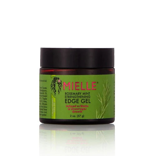 Mielle Rosemary Mint Strengthening Edge Gel Front Afro Hair Haircare