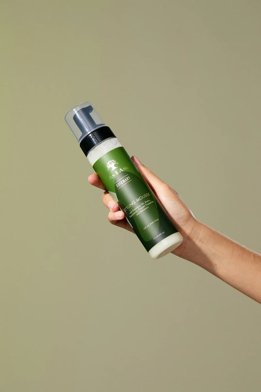 AS I AM ROSEMARY STYLING MOUSSE 8oz