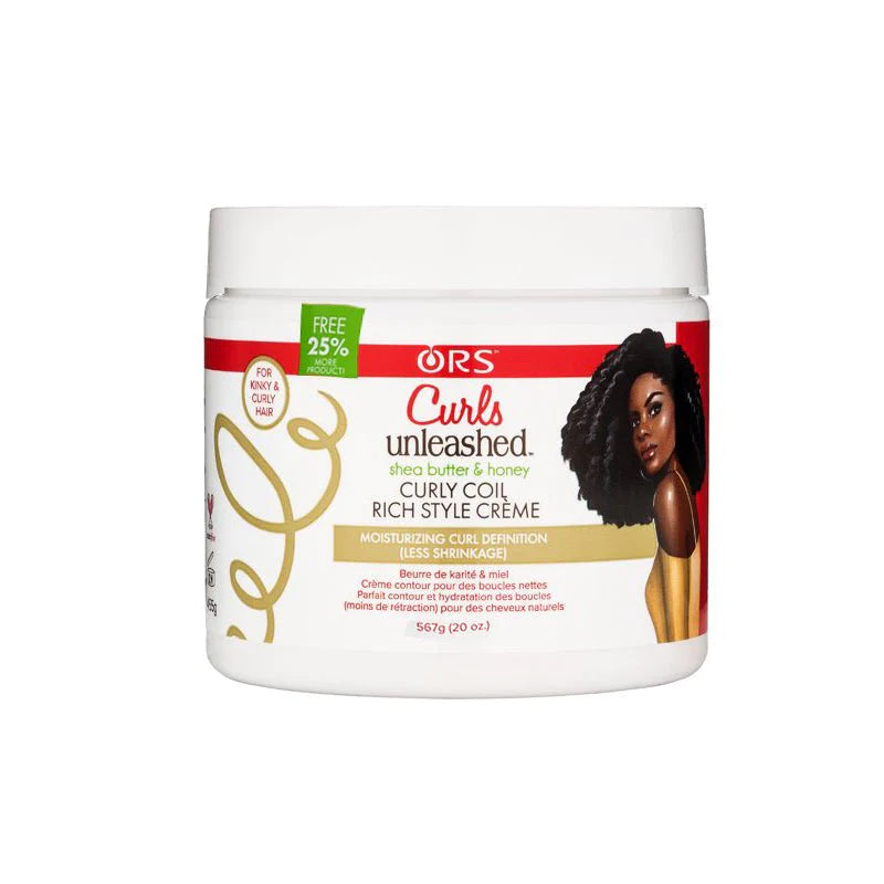 ORS - Curls Unleashed Coil Rich Style Creme Front Afro Hair Haircare