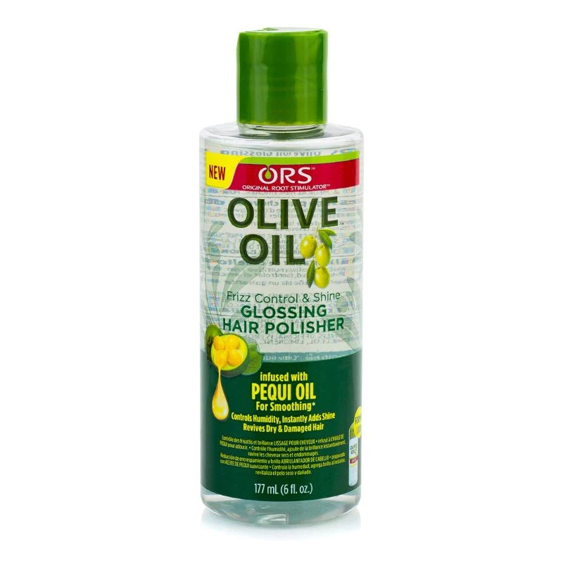 ORS Olive Oil Glossing Polisher Front Afro Hair Haircare