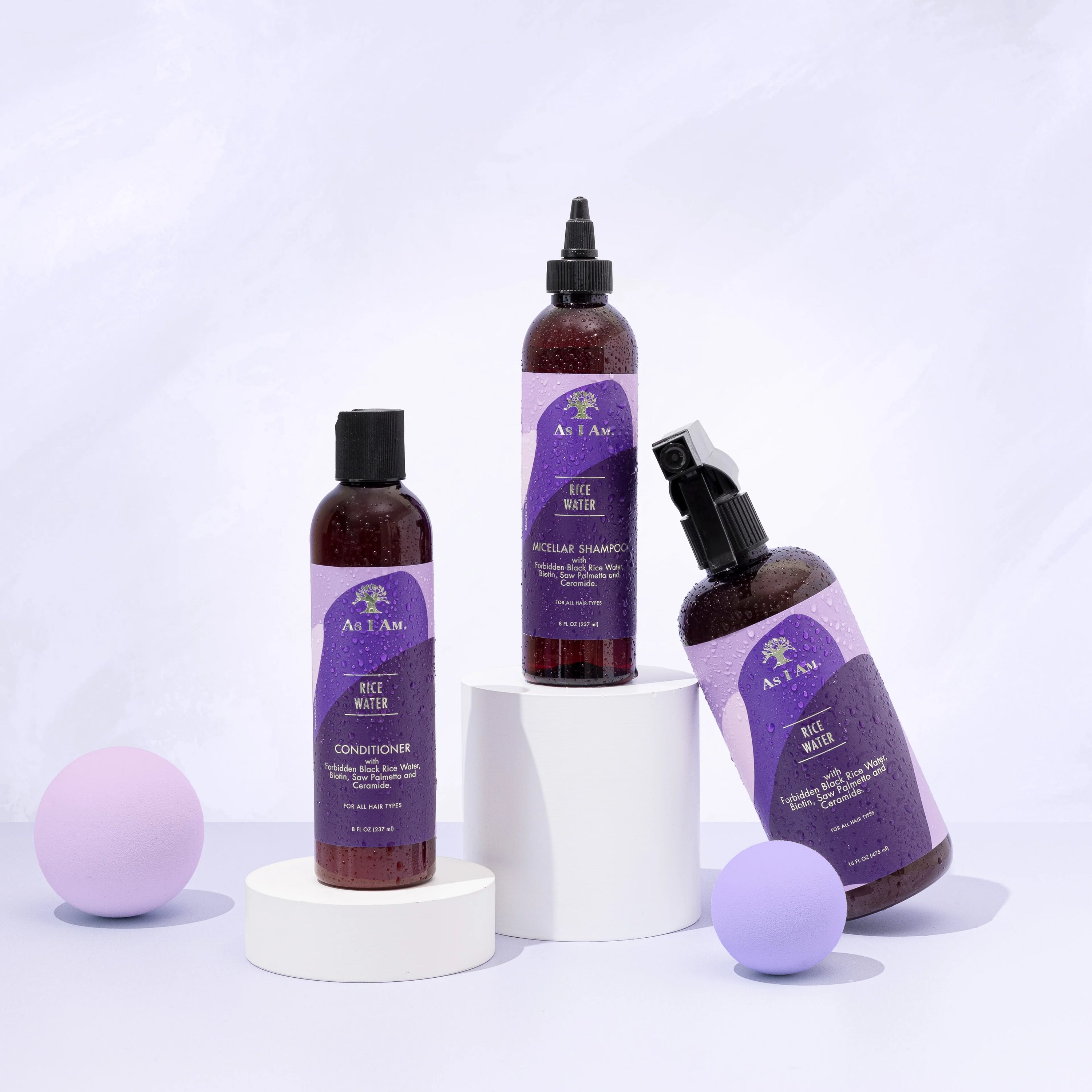 As I Am Rice Water 3 Piece Bundle