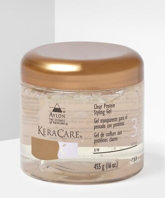 KeraCare Protein Styling Gel Clear 16oz