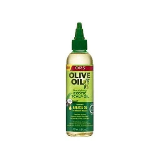 ORS Olive Oil Excotic Scalp Oil with Babassu Oil Front Afro Hair Haircare