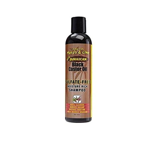 Jamaican Mango & Lime Jamaican Black Castor Oil Sulphate Free Shampoo Front Afro Hair Haircare